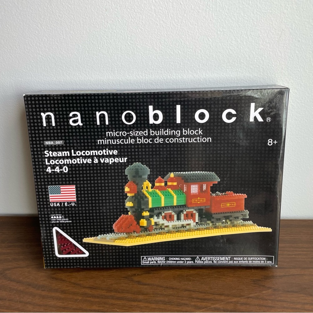 Nanoblock Steam Locomotive Micro Sized Building Blocks